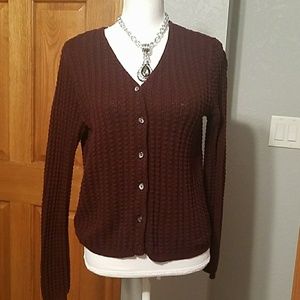 Cardigan, sz S, chelsea studio